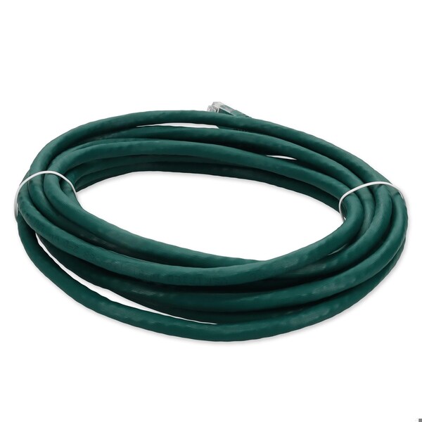 15FT RJ-45 MALE TO RJ-45 MALE STRAIGHT GREEN CAT6A UTP PVC COPPER PATC